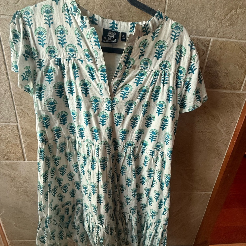 Madison Mathews Mini Dress